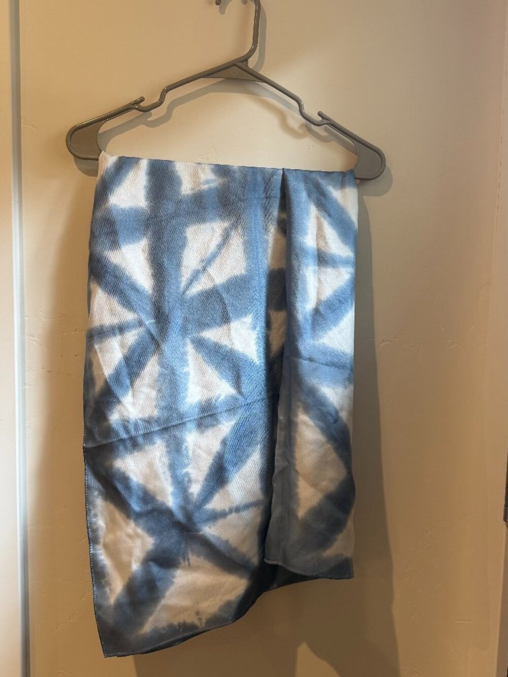 Madewell Hand-Dyed Oversized Silk Bandana